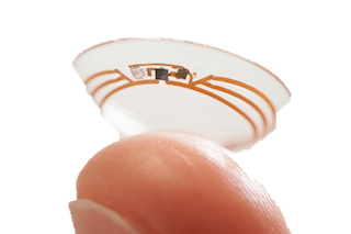 Really cool contact lens